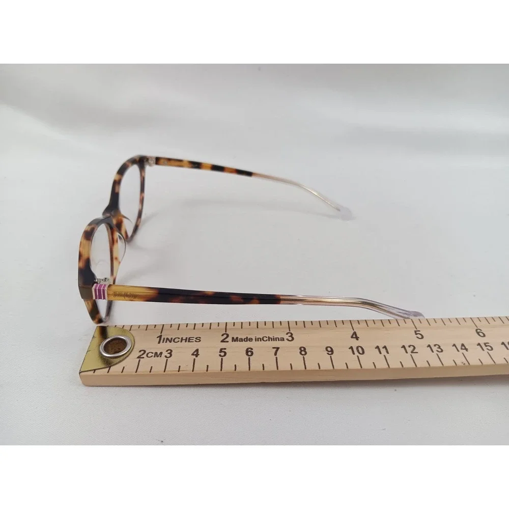Lilly Pulitzer Eyeglasses Frame Ellory Brown‎ Tortoise Size 51-17-135